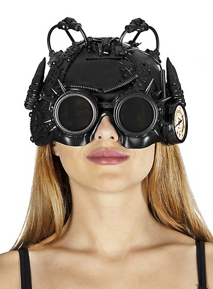 Casco steampunk da macchinista