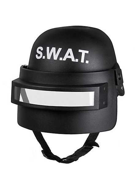 deAO Jeux de rôle de police SWAT avec une veste de police, un casque, une  grenade et bien plus encore d'accessoires des forces de l'ordre ainsi qu'un  sac de rangement - superbe