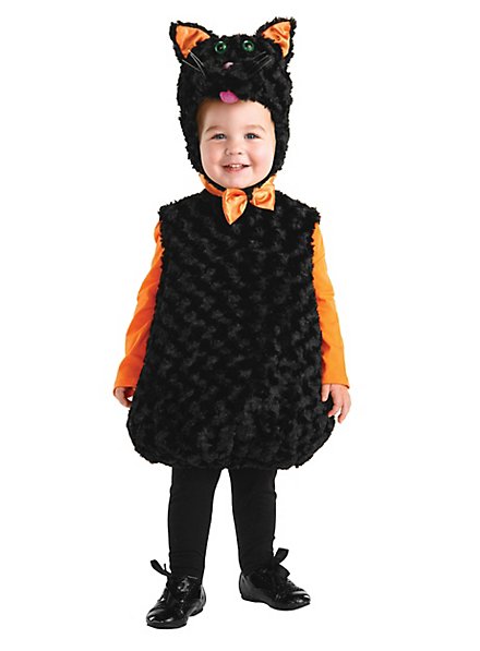 Cat child costume black