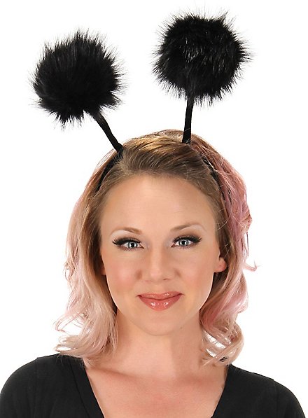 Cerchietto in peluche con bombo per capelli