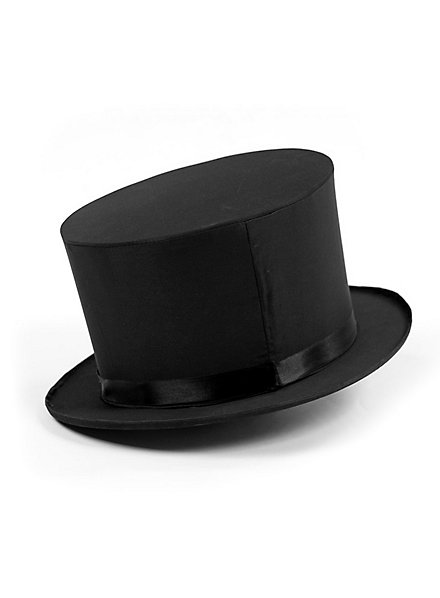 Chapeau Claque Sammenklappelig Høj Hat