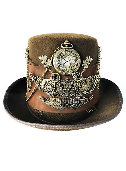 Chapeau d'aristocrate steampunk