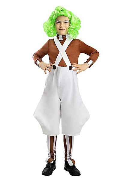 Charlie et la Chocolaterie - Déguisement Oompa Loompa pour enfants