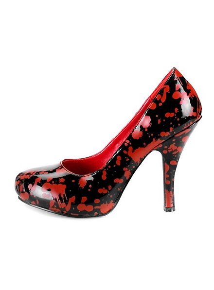 Chaussures Bloody Mary rouges et noires