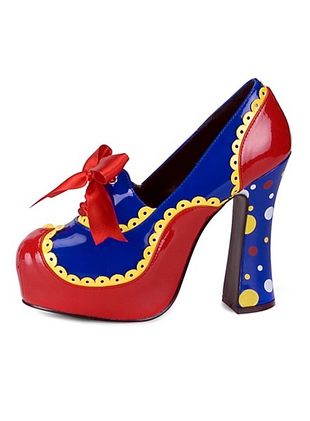 Chaussures de clownesse de cirque