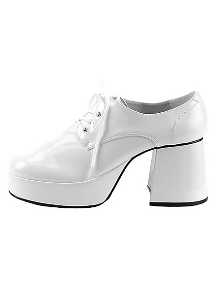 Chaussures des années 70 Homme blanches