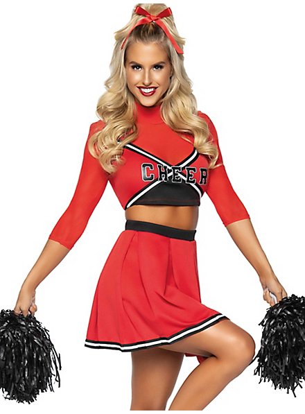 Cheerleader Kostüm rot