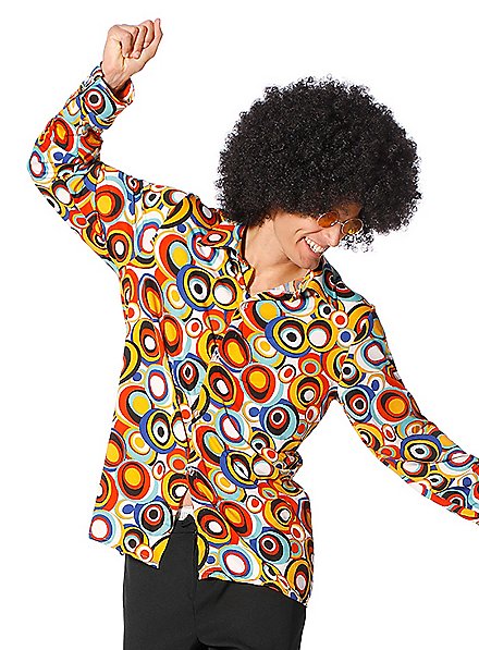 Chemise années 70 Beautiful Bubbles