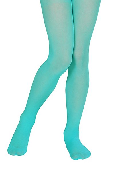 Children's tights turquoise