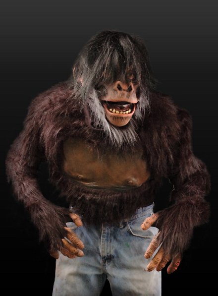 Gorilla Deluxe Ape Monkey Adult Costume Latex Chest