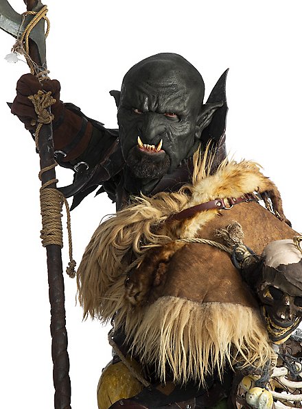 Chinless silicone orc mask - Rakhattash - maskworld.com