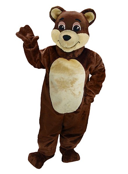 Chocolate Bear Mascot