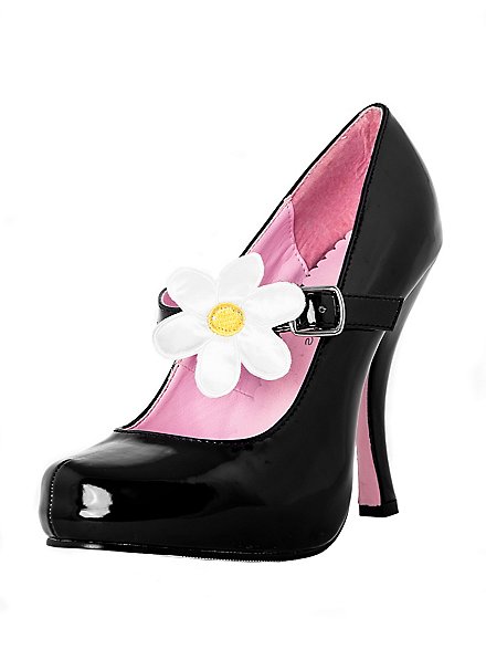 Classic Platform Shoes with Daisy 