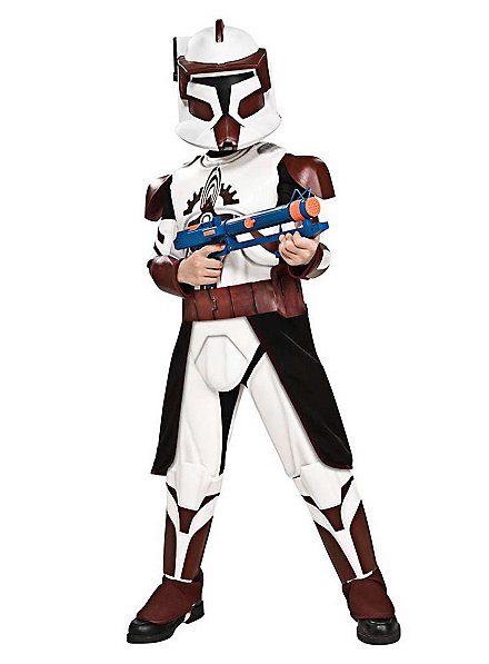 Clone Trooper Commander Fox Kids Costume