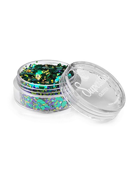 Coarse glitter Peacock 8 ml