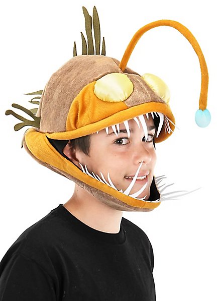 Coiffe poisson pêcheur avec LED pour enfants