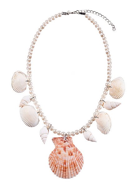 Collana con conchiglia da sirena