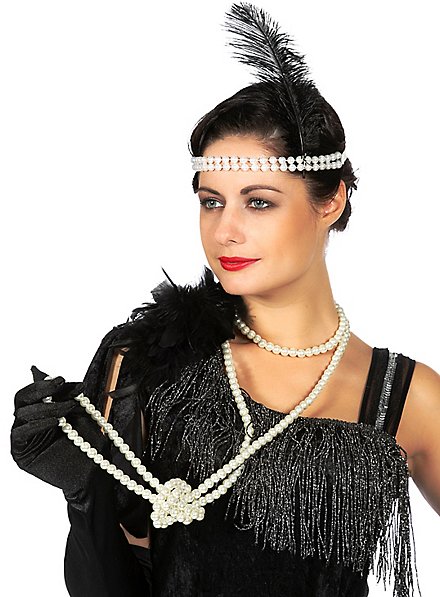 Collana di perle extra lunga