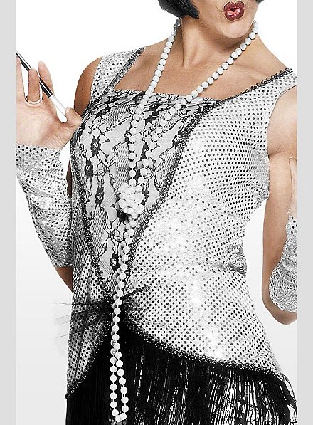 Collar Largo De Perlas Años 20