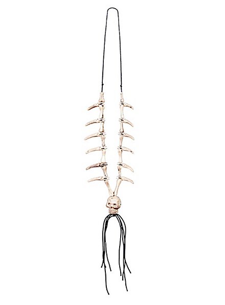 Collier d'os de pirate