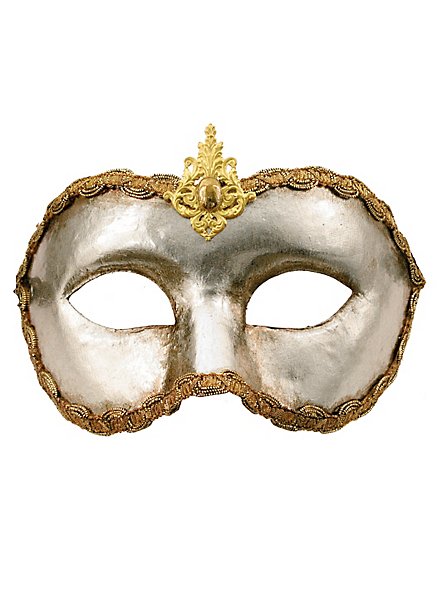Colombina argento - Venezianische Maske