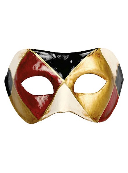 Colombina arlecchino classico - Venezianische Maske