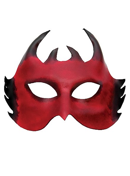 Colombina Demone Venetian Leather Mask