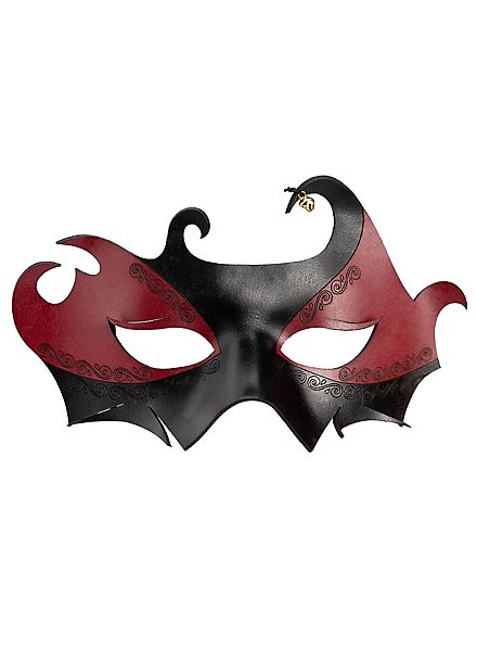 Colombina Drago Venetian Leather Mask