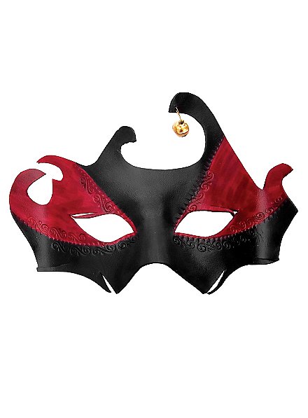 Colombina Drago Venetian Leather Mask