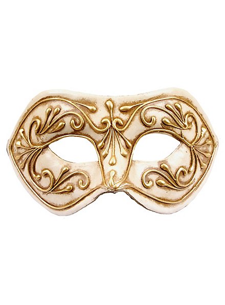 Colombina Monica oro bianco - Venezianische Maske