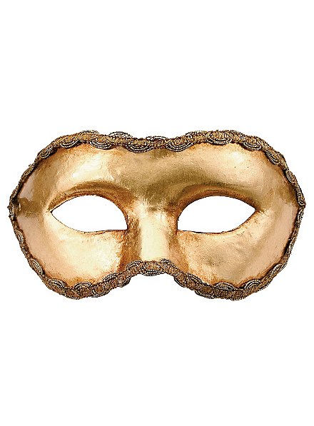 Colombina oro - Maschera veneziana oro