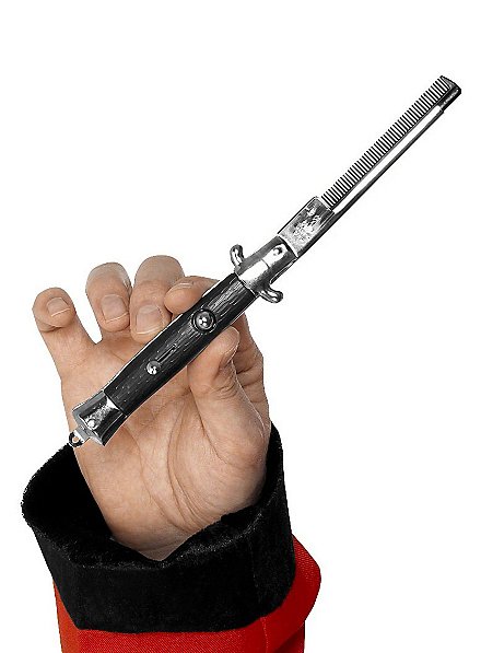 Coltello pieghevole a pettine