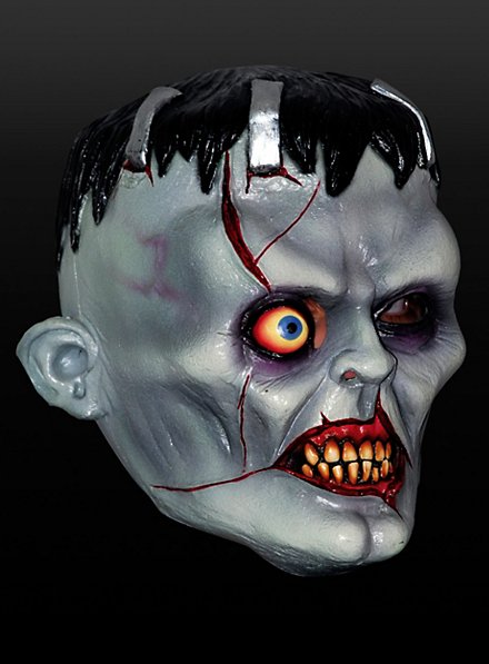 Comic Frankenstein Maske aus Latex