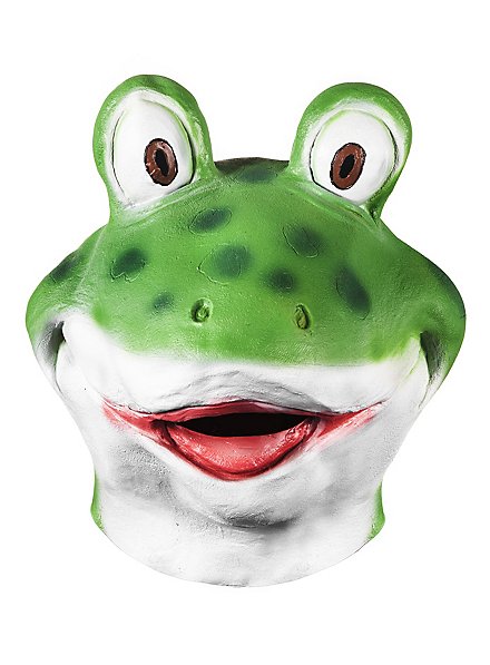 Comic Frog Latex Full Mask