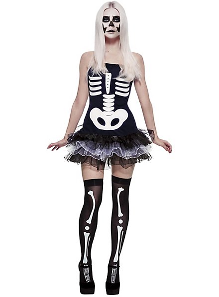 Comic skeleton dress