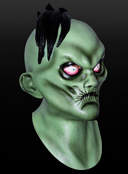 Comic Zombie Maske aus Latex