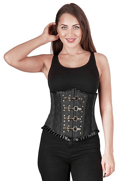 Corsé Bajo Busto Negro