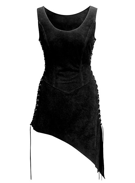 Corsé De Cuero Con Falda - Tabernera