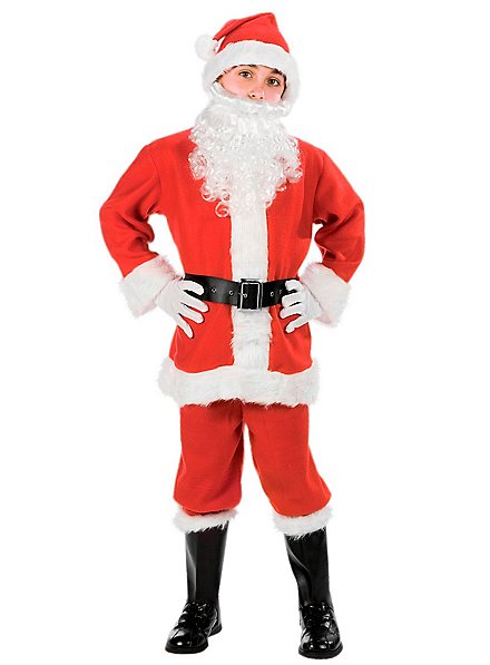 Prodotto: GUR-42830 - COSTUME DI BABBO NATALE IN VELLUTO BAMBINO TAGLIA 3-4 ANNI - GUIRCA
