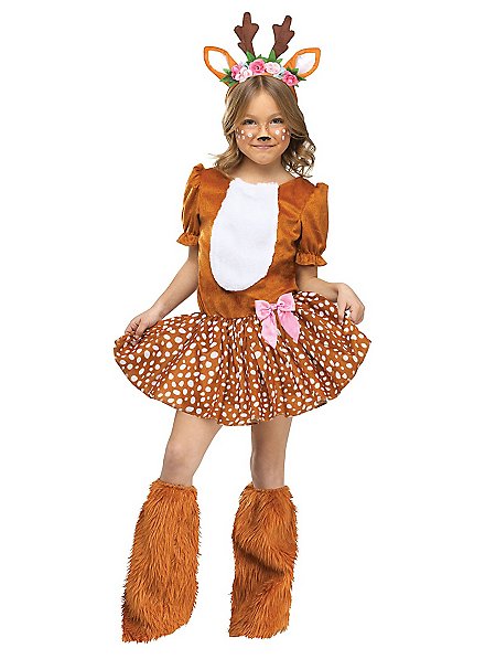 Costume da cervo del bosco delle fiabe per bambini