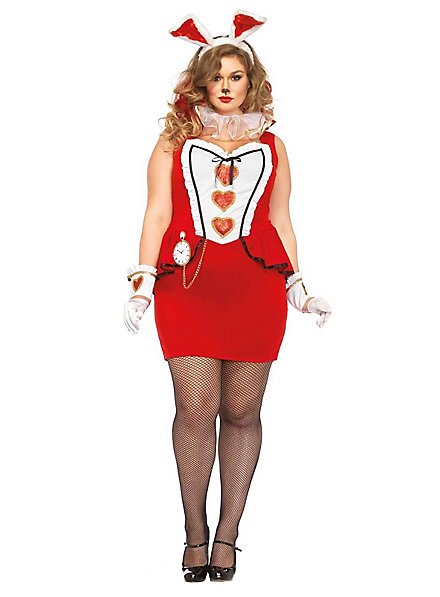 Costume da coniglietto del paese delle meraviglie XXL