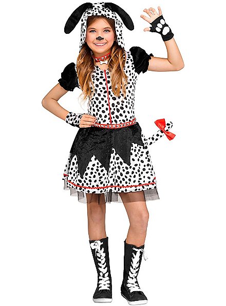 Costume da dalmata per bambina - maskworld.com