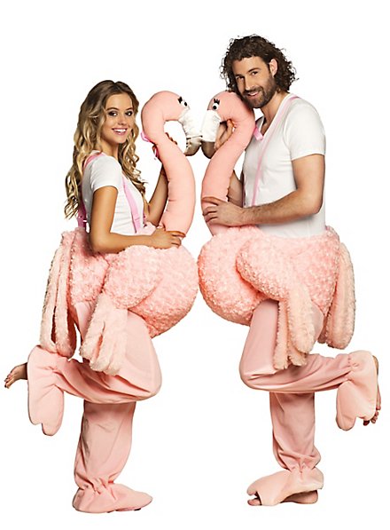 Costume Gonfiabile Fenicottero Per Adulti - Con Ventilatore, Perfetto Per Halloween E Carnevale - Foto 2