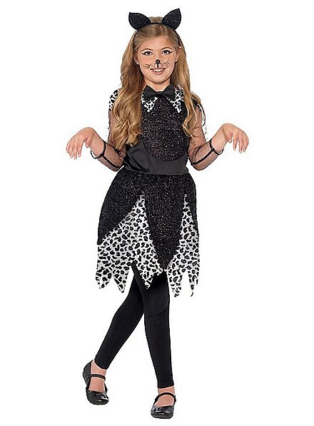 Costume da gatto di mezzanotte per bambini