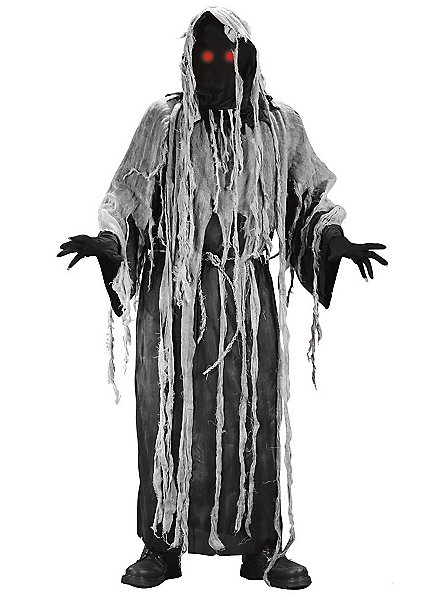 Costume da guardia della cripta con occhi luminosi