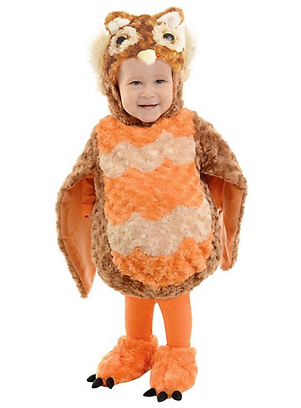 Costume da gufo in peluche per bambini