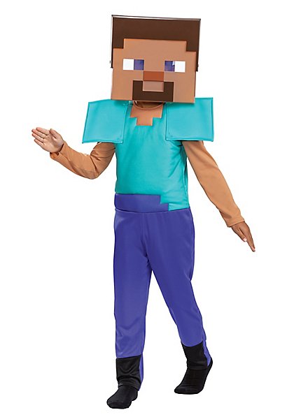 Costume da Minecraft Steve per bambini