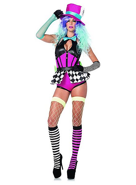 Costume da modista al neon