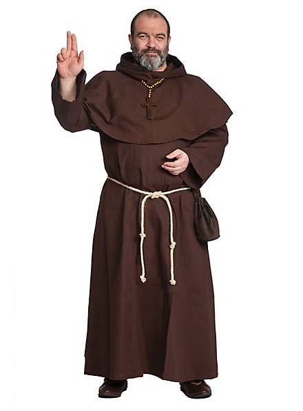 Costume da monaco - Frate Tuck
