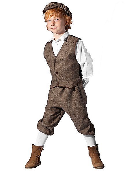 Costume da paperboy anni '20 per bambini